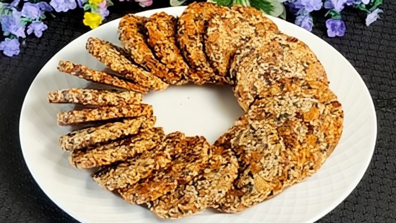 Red date and Mixed Nut  Biscuit | 无糖红枣坚果饼干｜香脆养生小点心，天然甜味更健康!