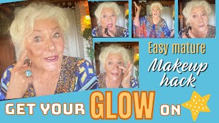 How to Fake It to Make It Part 2 / GRWM Makeup Secret for Aging Skin to Start Glowing / Over 60