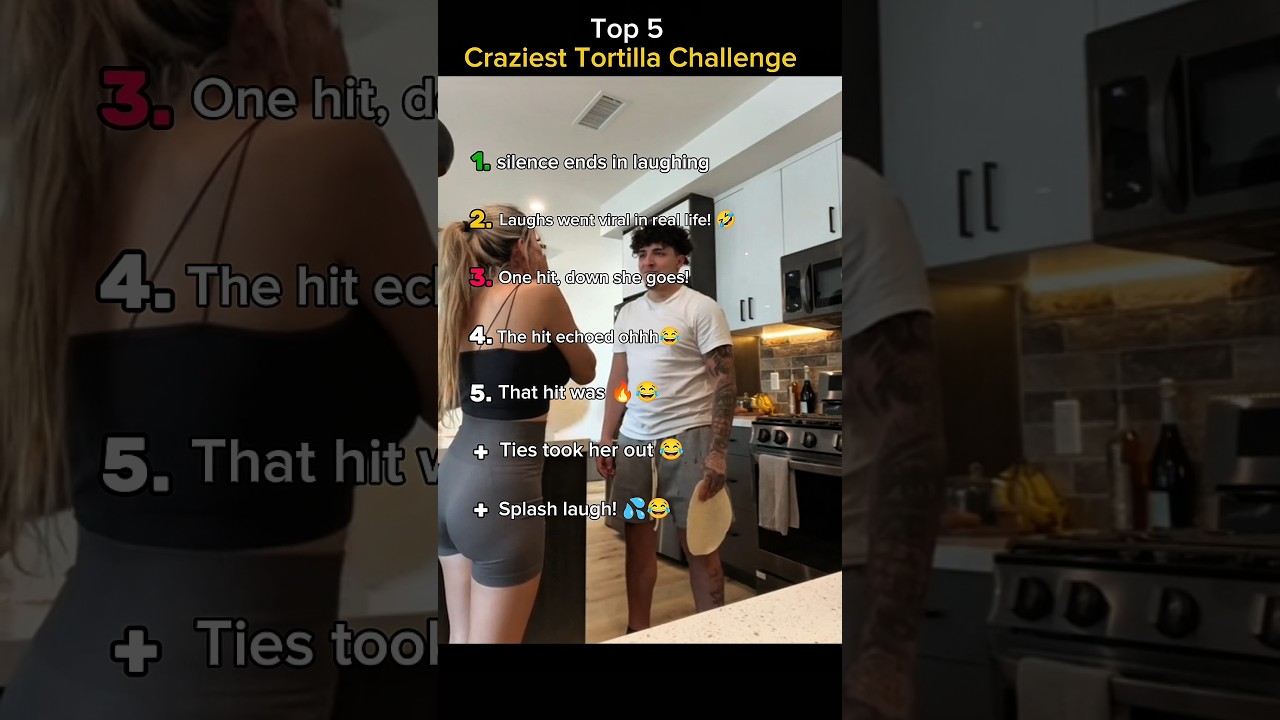 Top 5 Craziest Tortilla Challenge 