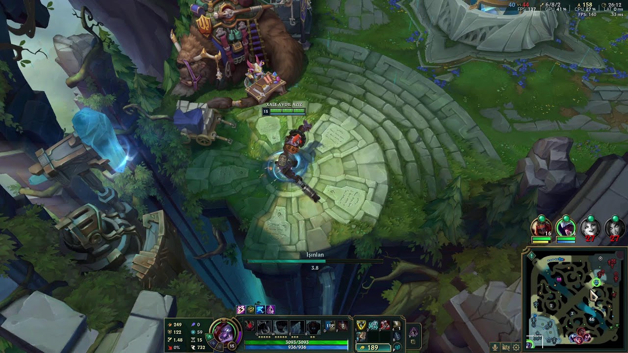 AGALARLA SAHURA DOĞRU LEAGUE OF LEGENDS #16