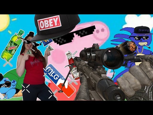 MLG: Peppa pig peppa goes camping with hitler