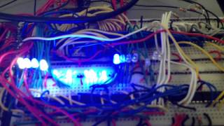 20 Bit Counter 74hc161 connected to Parallax Propeller , LCD Driver Building in progress