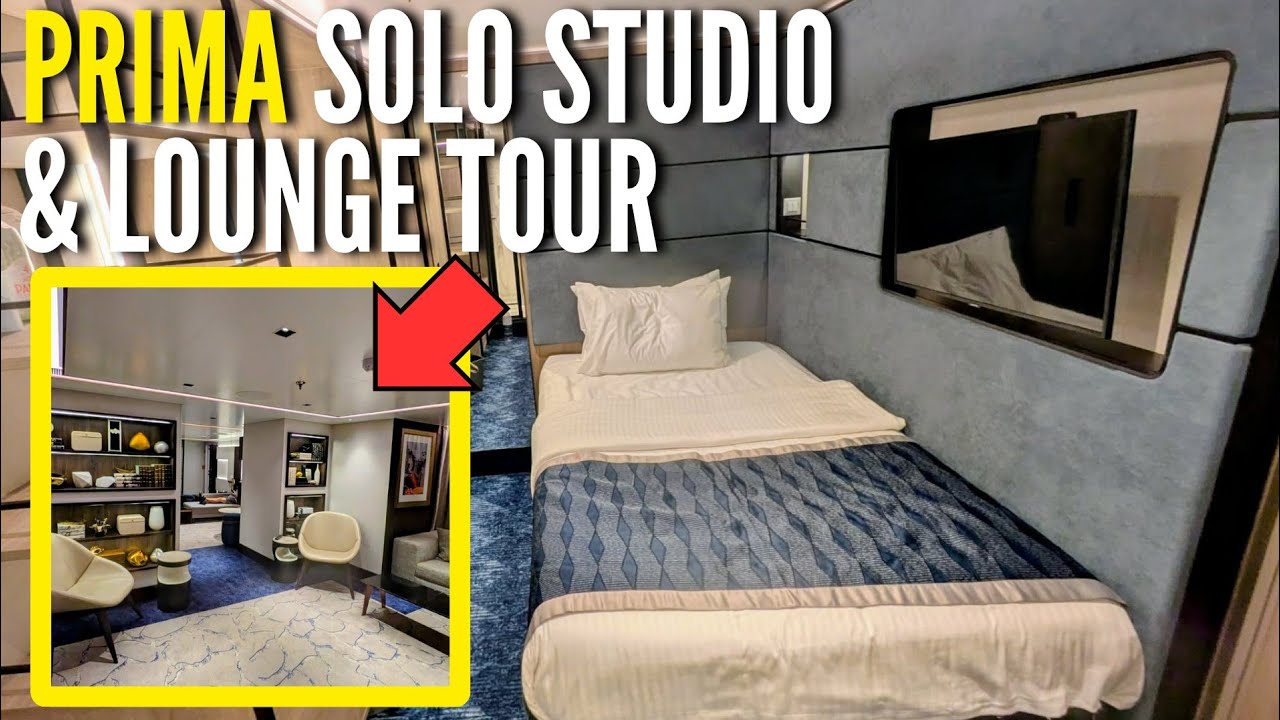 Norwegian Prima | Solo Studio Room & Lounge Tour