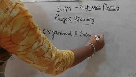 Step-Wise Planning &Project planning