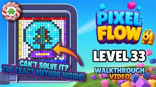 Pixel Flow - Level 33 Walkthrough