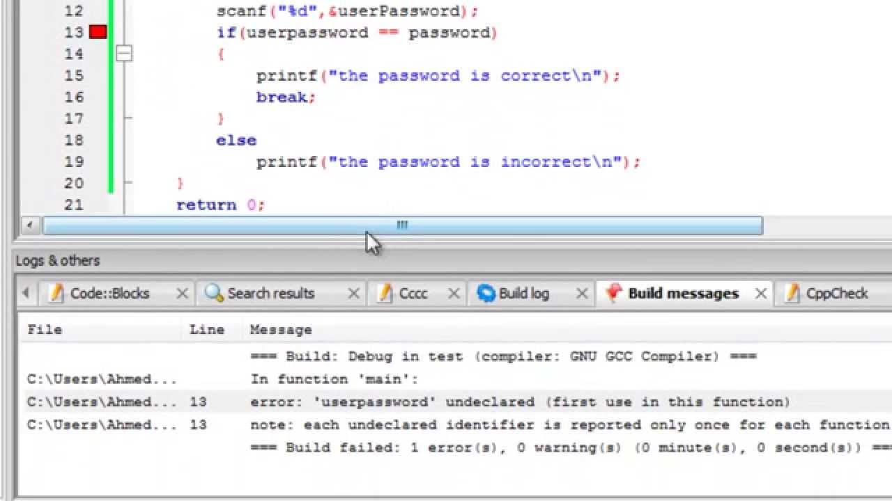 13 - Arabic C programming (break and continue) - YouTube