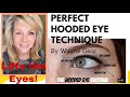 Trying Wayne Goss's  Hooded Eye Trick for Loose Skin On The Eyes