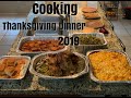 Cooking Thanksgiving Dinner  2019