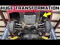 Laying a rear floor pan & fuel cell in the RWD CIVIC!!