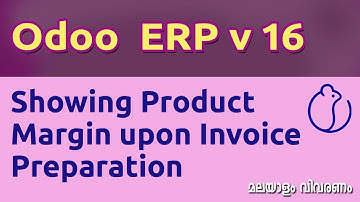 Showing product margin at the time of invoice preparation Odoo Ver 17
