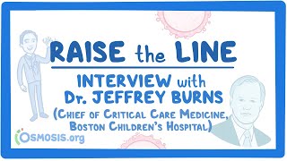 #RaiseTheLine Interview w/ Dr. Jeffrey Burns- Chief of Critical Care Med. Boston Children's Hospital
