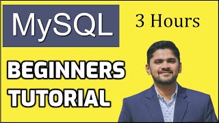 Learn MySQL in 3 Hours with 45 lessons | Amit Thinks | MySQL Tutorial for Beginners