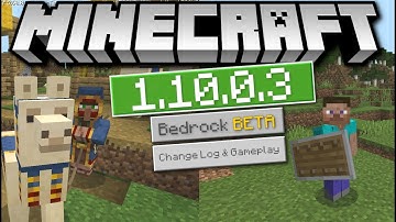 Minecraft - 1.10.0.3 OUT NOW ! BETA - Trader & Shields ! [ Change Log ] MCPE / Xbox / Bedrock
