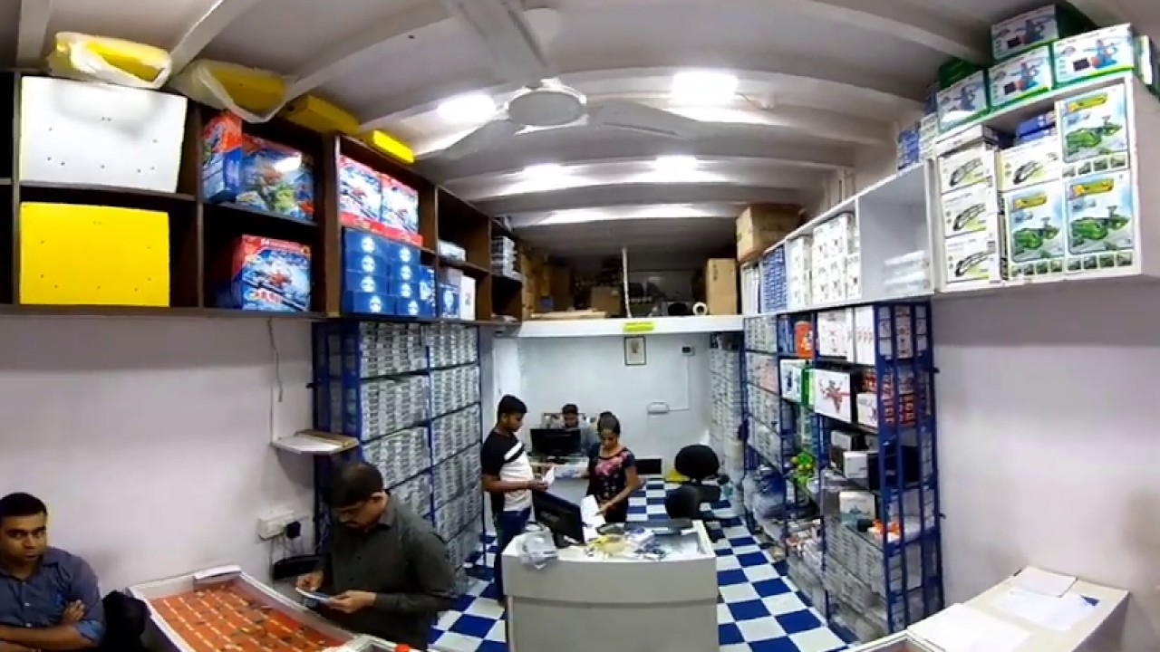 Visha World (Electronic Shop) in Lamington road (360 degree / VR) YouTube