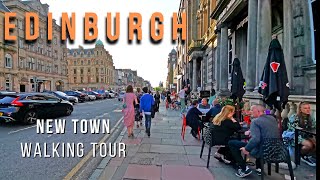 NEW TOWN - Edinburgh SCOTHLAND (Walking Tour) St Andrews Square | Rose Street | George Street