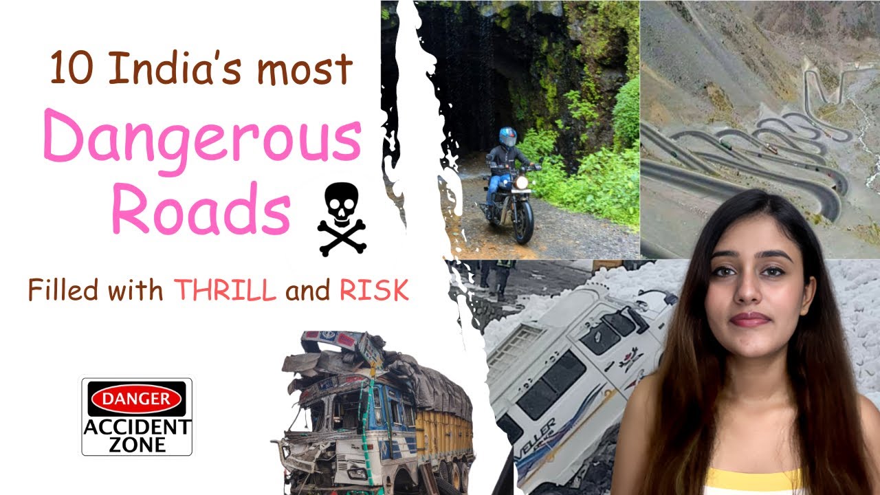 10 Most Dangerous Roads of India | Deadliest roads in India | #deadliestroads