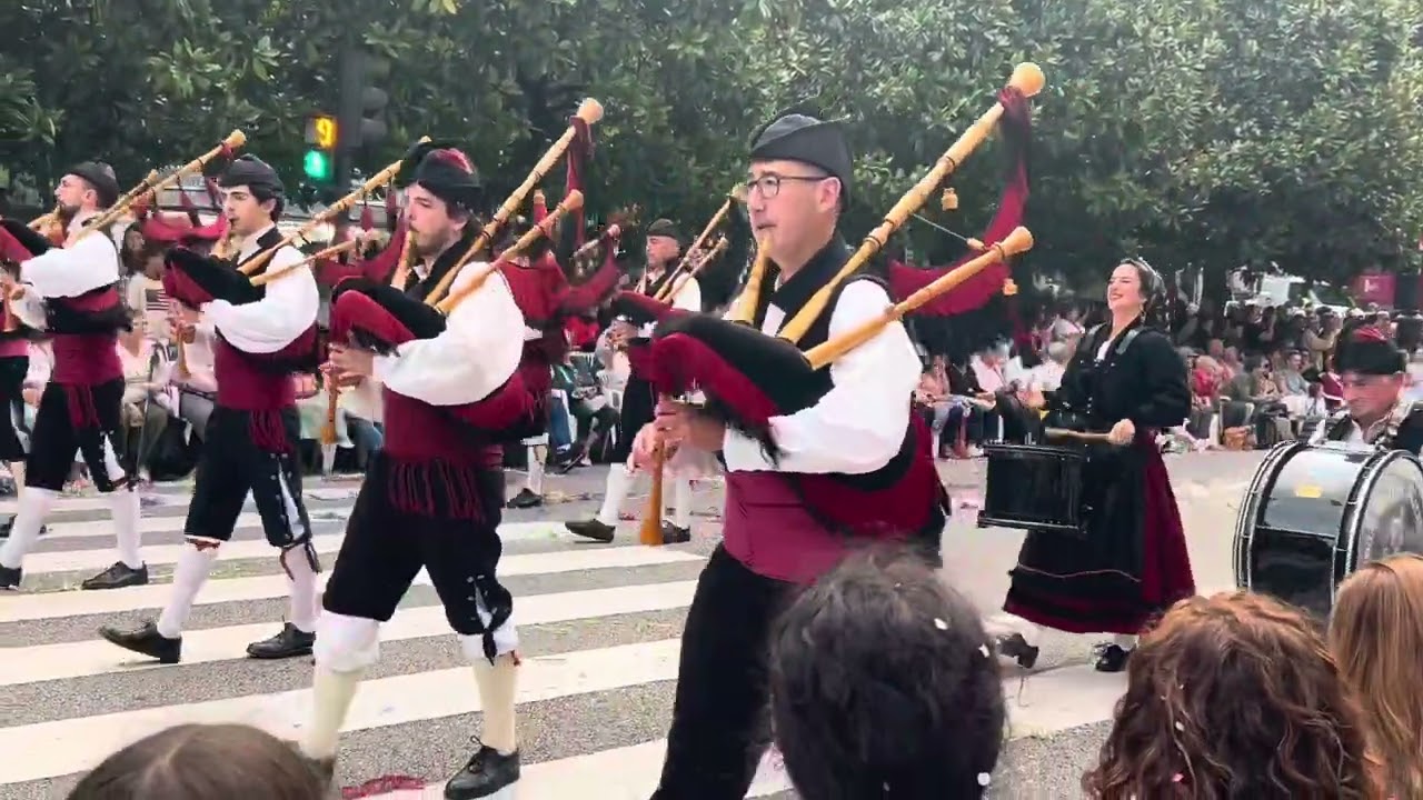 Folklore asturiano, Día de América en Asturias, Oviedo, 19 de septiembre de 2024