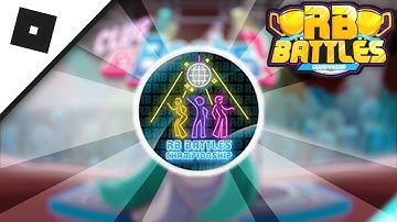 How to get the ROBEATS RB BATTLES CHAMPIONSHIP BADGE in ROBEATS (ROBLOX RB BATTLES)