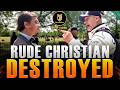 Ex-Satanist Runs Away From Muslim | Mansur | Speakers Corner