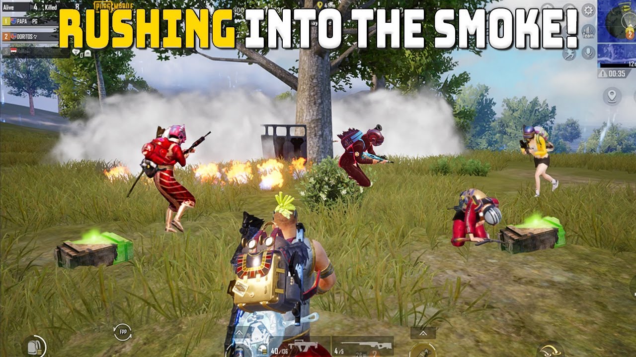 Epic Squad Fights And Action Finish 🔥 PUBG MOBILE - YouTube