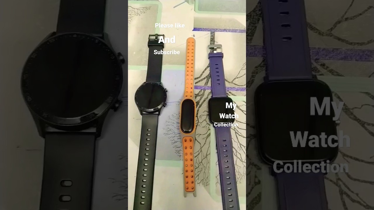 My watch collection fire bolt talk 2,mi band 4,zebronics Zeb fit 280 ch ⌚⌚⌚