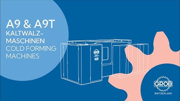 A9 & A9T - Cold forming machines