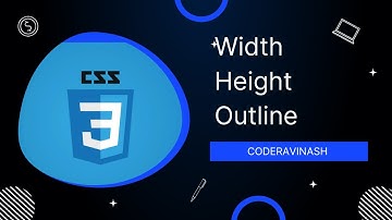 CSS L05 :- Width, height, Outline in hindi