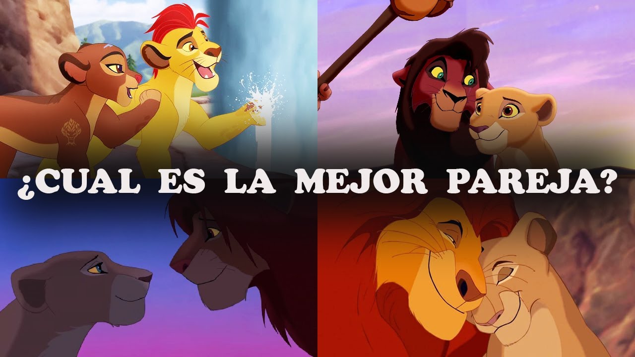 LA MEJOR PAREJA DE LEONES EN EL REY LEÓN Y LA GUARDIA DEL LEÓN | ConWei #disney