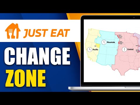 How To Change Your Just Eat Zone Quick Tutorial