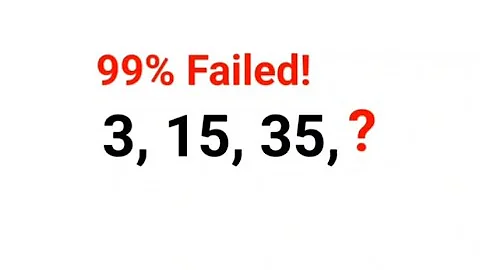 3, 15, 35, ? Literally 99% could not complete this Ukraine series test! Can you? #ukraine
