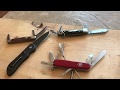 my 4 FAVORITE pocket knives and why? Swiss Army, Benchmade, Kamp king, Boy Scout