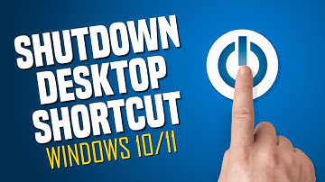 How to Create a Shutdown Desktop Shortcut in Windows