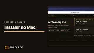 Information Instalar no Mac · IdleCrew News