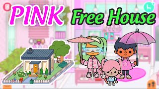 Free PINK House Makeover - Free Gift Inspired - Toca Boca Free House Ideas | Toca Amore TV