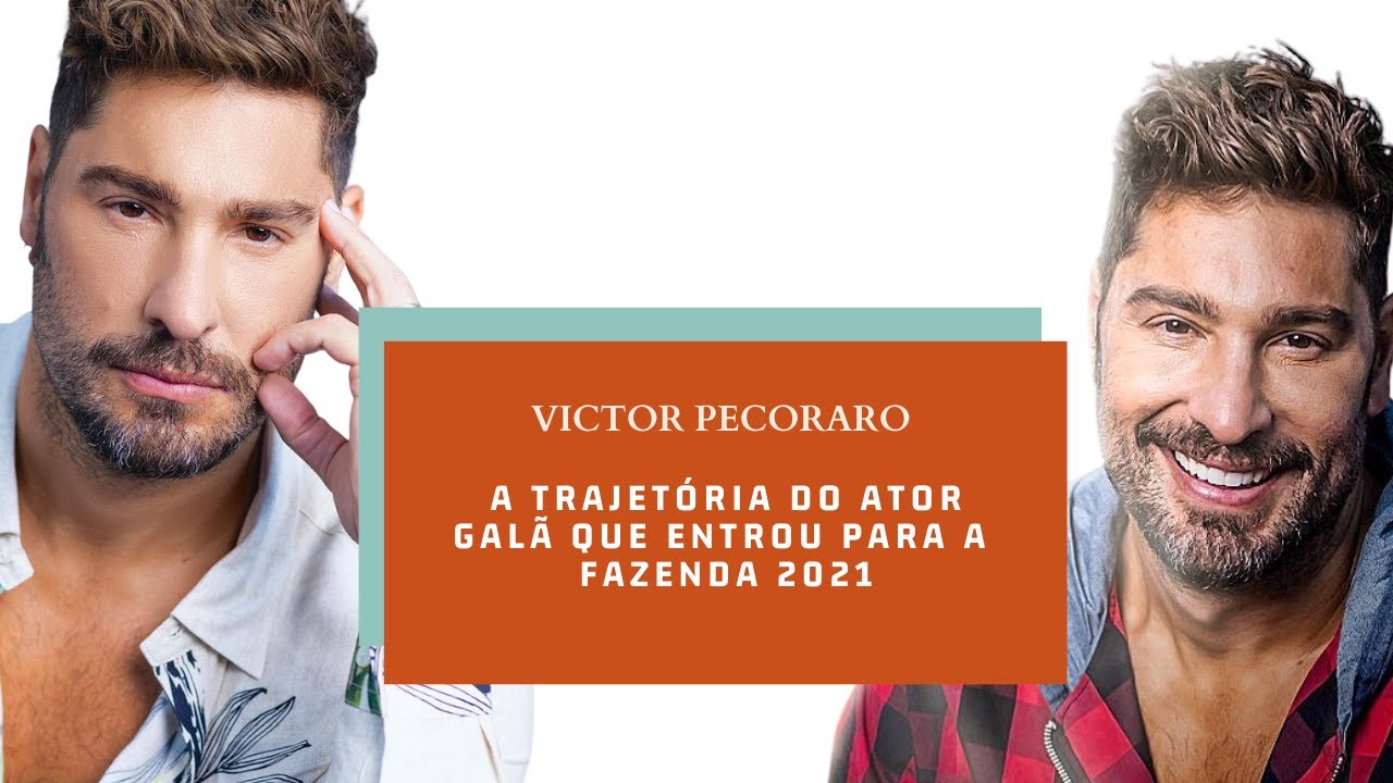 A trajetória do ator Victor Pecoraro, o peão galã de A Fazenda 13