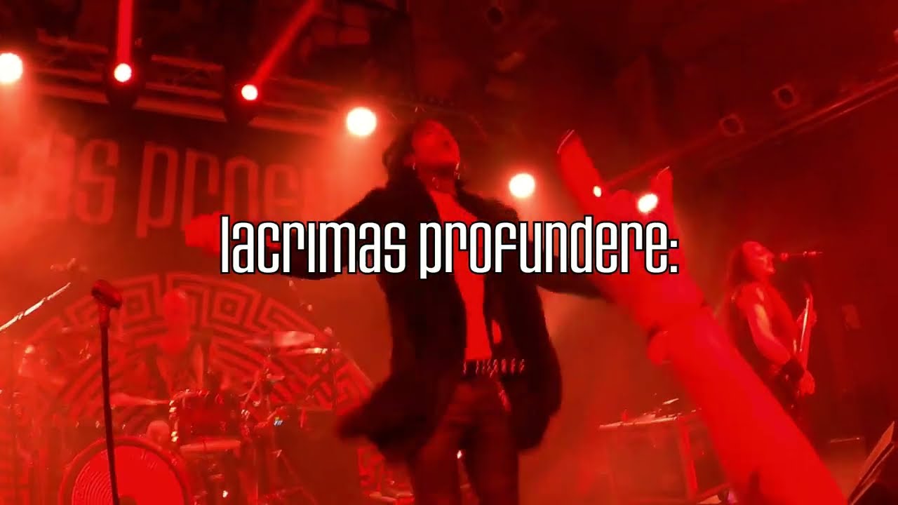 Lacrimas Profundere - Trailer (Live in Concert)(Kulttempel Oberhausen 22.10.2021)