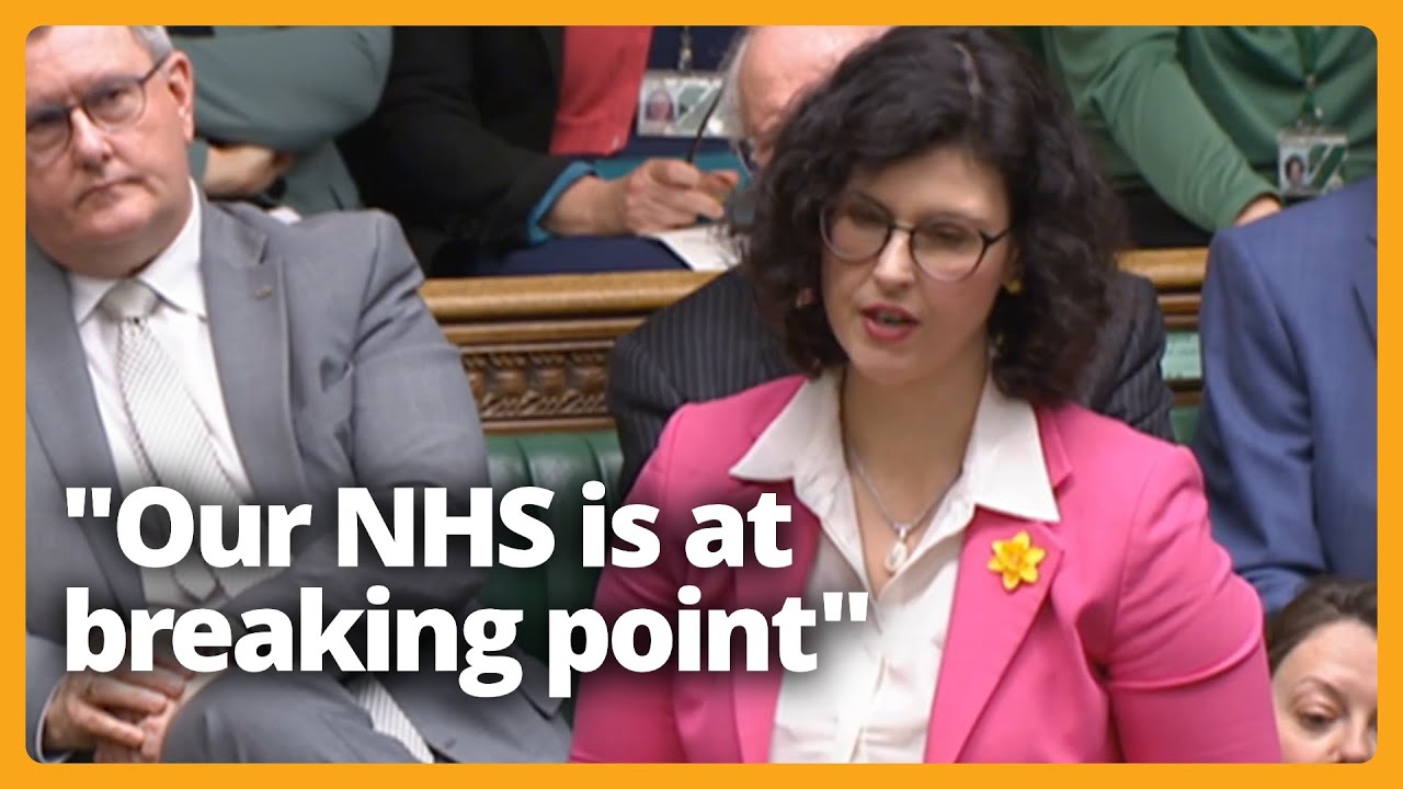 Layla Moran challenges Rishi Sunak on the state of the NHS
