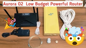 Aurora O2 Outdoor 5G Router Full Set | Superadmin Access | Band Lock | Full Setup in Pakistan