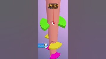 Helix Jump: Level 2362 #helixjump #gaming #mobile #shorts