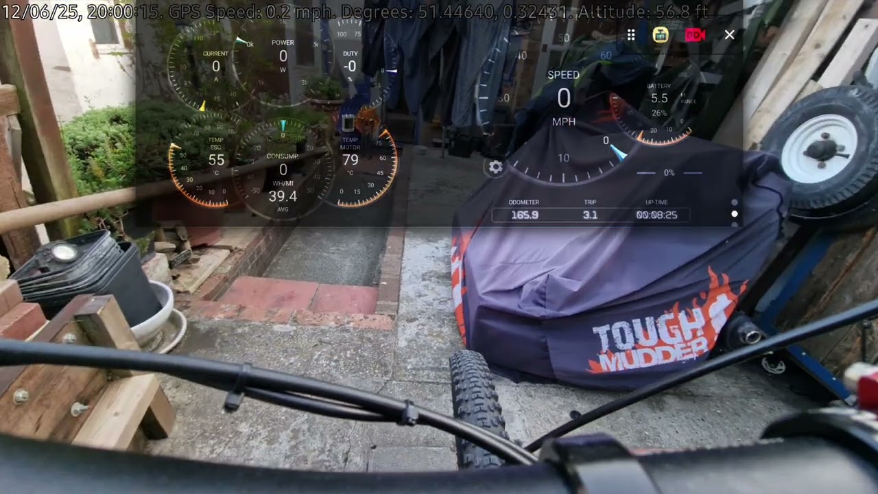 Strange noise at full throttle max rpm ebike direct drive motor vesc flipsky 75100