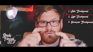 How To - Perfect White Background (High Key Lighting) - Steady Focused Ep 026