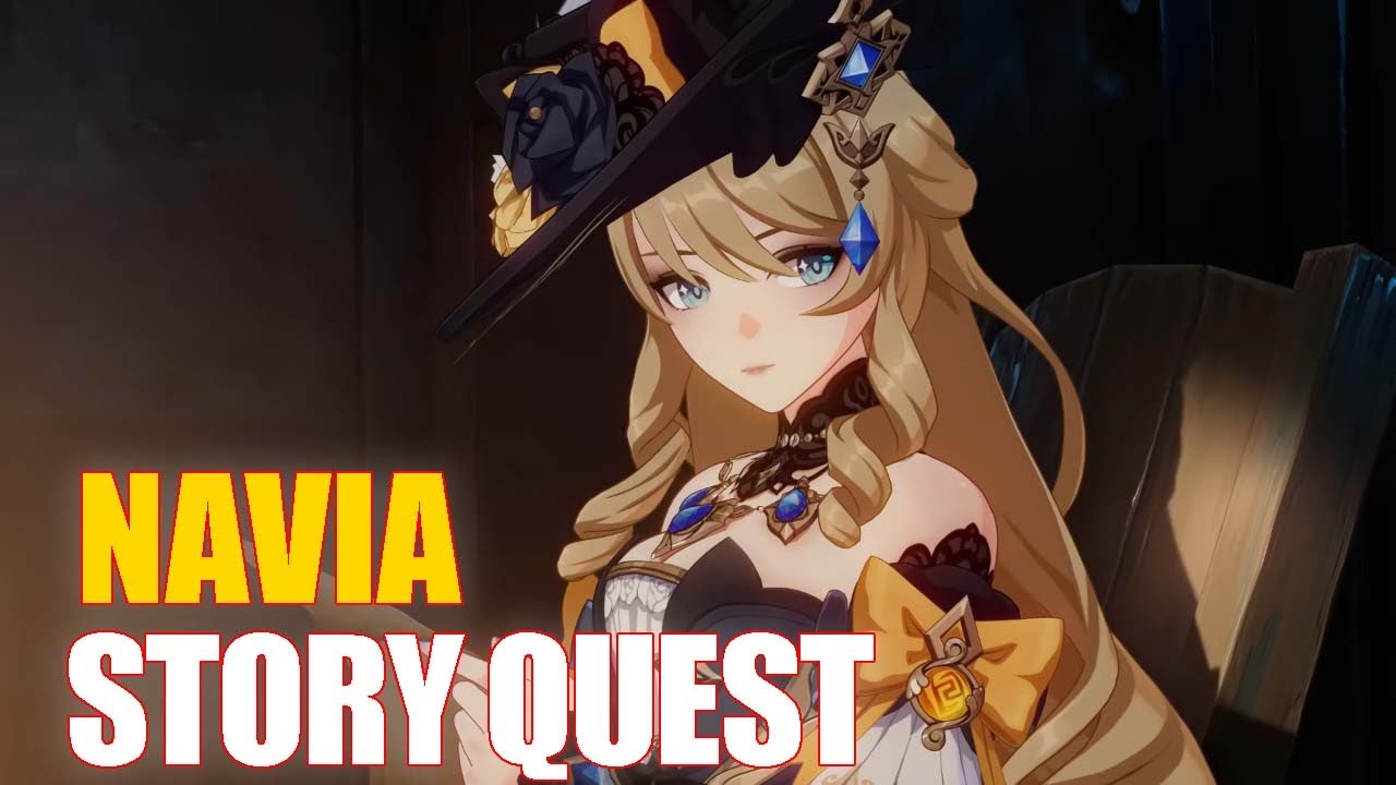 [Genshin Impact] Navia Story Quest : Rosa Multiflora - YouTube
