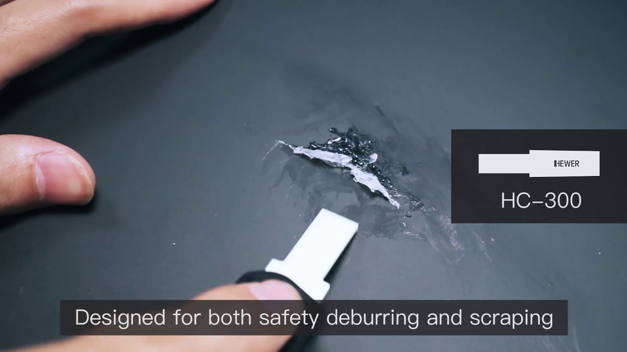 Hewer HC 350 Safety Ceramic Deburring Knife YouTube