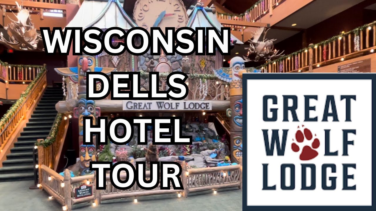 Great Wolf Lodge Resort Hotel Tour Wisconsin Dells Water Park