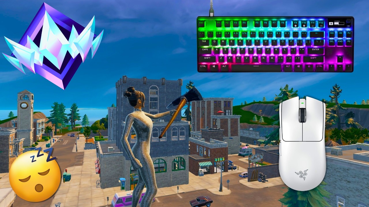 SteelSeries Apex Pro TKL ASMR 😴 Fortnite OG Ranked Reload 🏆 Satisfying Keyboard Fortnite 240 FPS 4K