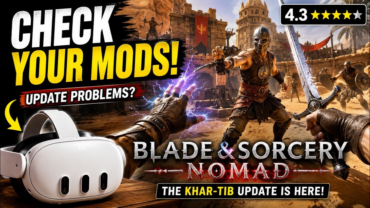 Blade & Sorcery: Nomad Update Problems? Try This First