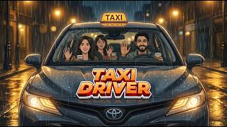 Taxi Driver  Rainy Night Journey ☔🚕☕ | Ghibli Style ASMR screenshot 3