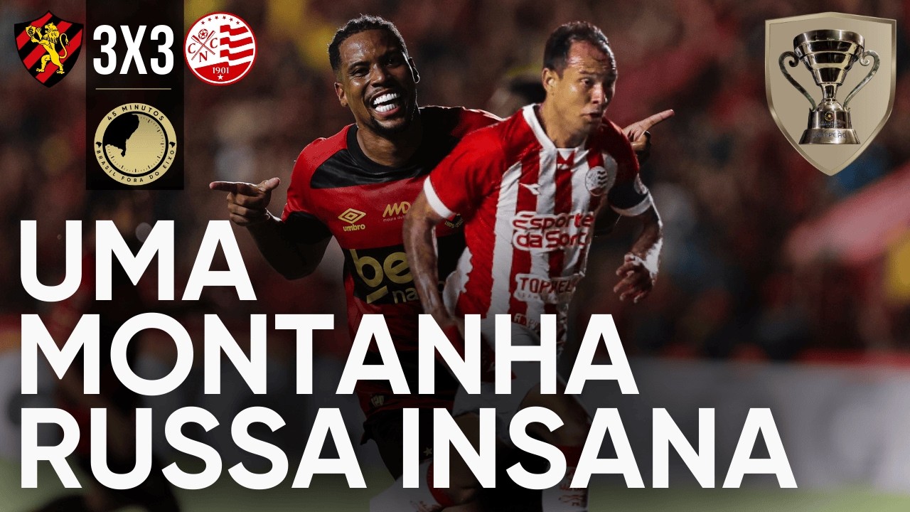 PÓS-JOGO - PERNAMBUCANO - FINAL - SPORT 3 X 3 NÁUTICO - 45 MINUTOS