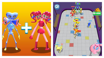 Merge Master Blue Monster - All Levels Gameplay, Android Ios Gameplay (Levels 15-16)