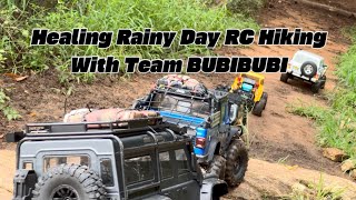 Details Healing Rainy Day RC Hiking with Team BUBIBUBI [4K 60FPS] Update
